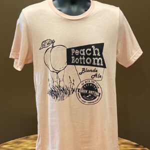 Peach Bottom Blonde Ale custom illustration t-shirt